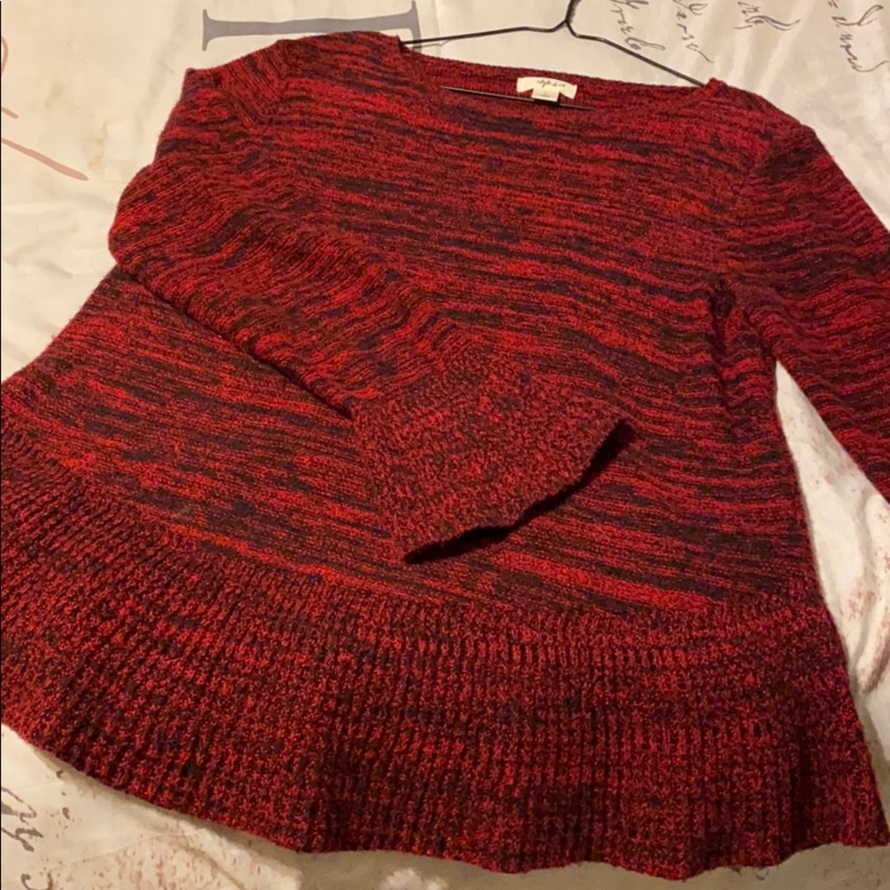 Sweater long sleeve top